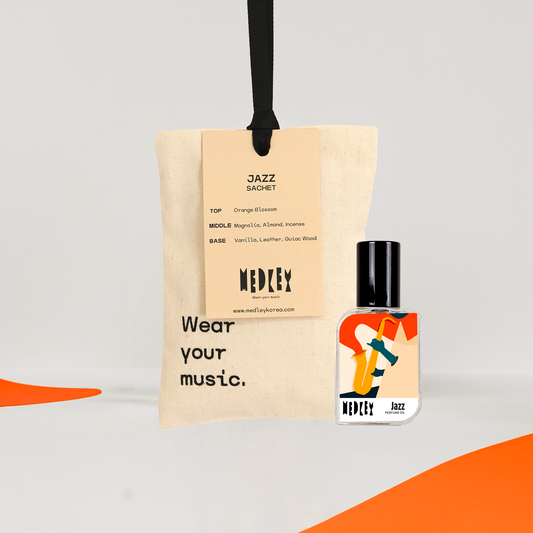 Jazz Perfume Oil + Sachet Set